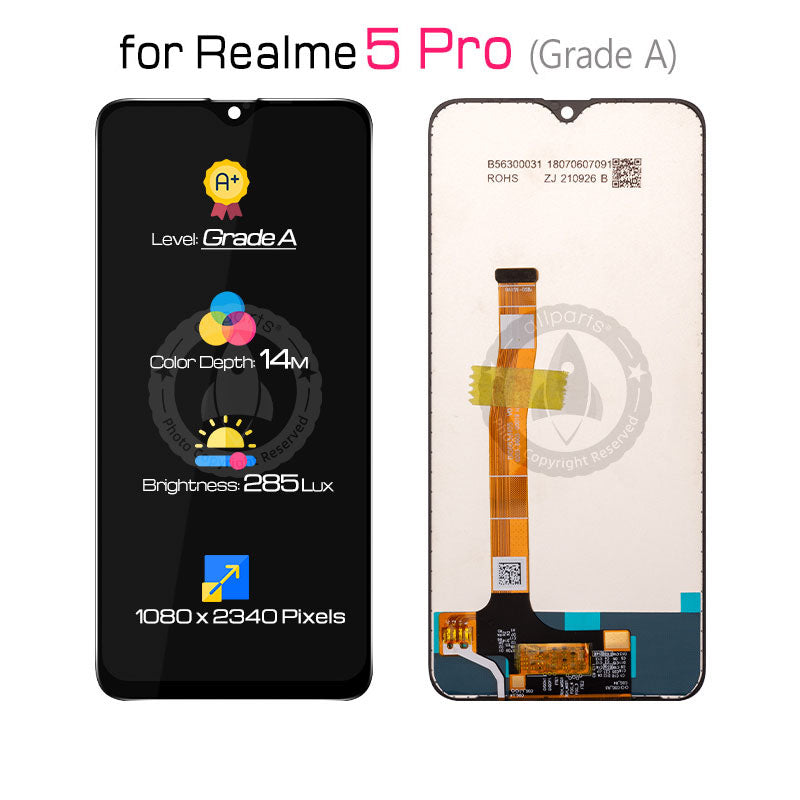 Display for OPPO Realme 5 Pro LCD Touch Screen Replacement
