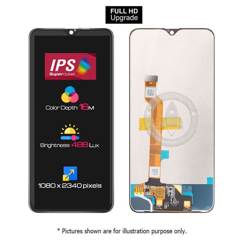 6.3 Allparts Display For OPPO Realme 2 pro LCD Touch Screen Replacement Ori