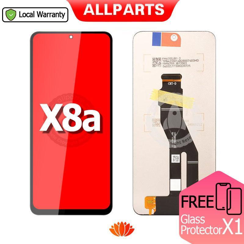Display para sa HUAWEI HONOR X8a LCD Touch Screen Digitizer Replacement CRT-LX1