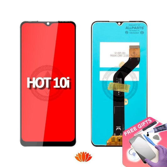 Allparts Display For Infinix Hot 10i X659 Lcd Touch Screen Replacement