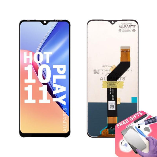 Display for infinix Hot 10 Play Hot 11 Play X688 LCD Touch Screen Digitizer Replacement with Frame