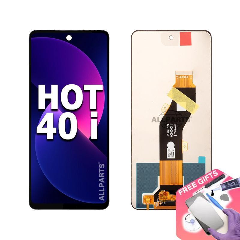 6.56" 90Hz Display for Infinix Hot 40i X6528B LCD Touch Screen Replacement