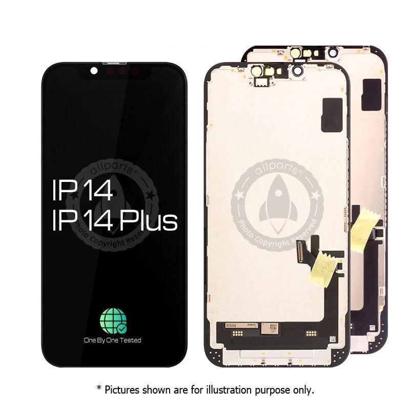 ALLPARTS Display for IP 14 / 14 Plus LCD Touch Screen Digitizer Replacement