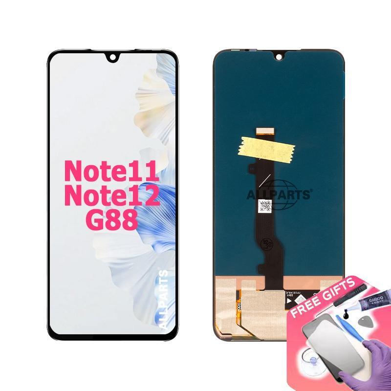 AMOLED LCD Screen For Infinix Note 11/Note 12 4G/Note 12 VIP/Note 12 5G/Note 12 Pro 4G/Note 12i 2022/Note 12 2023 X663, X663B with Digitizer Full Assembly