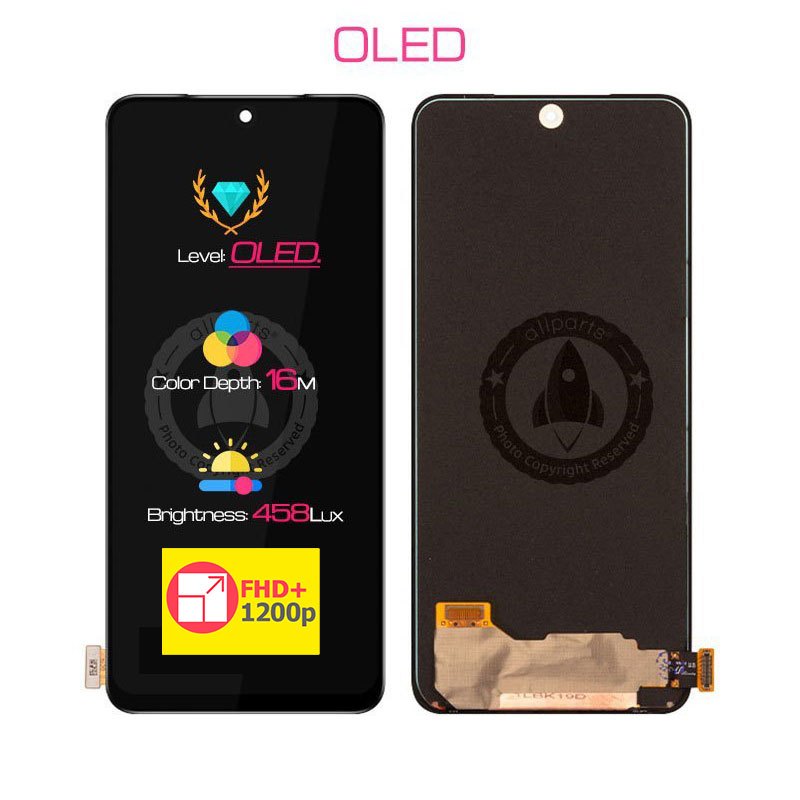 Allparts AMOLED Incell Display For Xiaomi Redmi Note 11 11s 4G LCD Touch Screen Digitizer Replacement 2201117tg