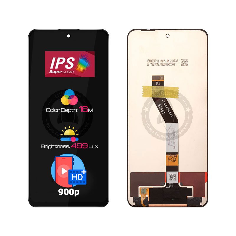 ALLPARTS Display for XIAOMI POCO M4 Pro 5G Redmi Note 11S 5G Note 11 5G LCD Touch Screen Digitizer Replacement 21091116AG, MZB0BGVIN