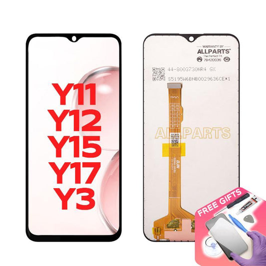 LCD Display for VIVO Y11 Y12 Y15 Y17 2019 Y3 Touch Screen Digitizer Assembly y15s V1901A