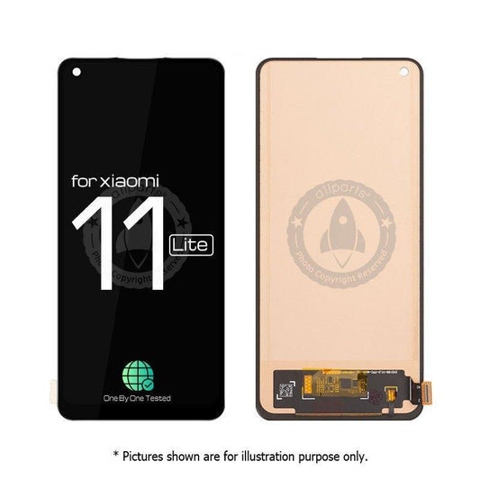 6.55" AMOLED Display for Xiaomi Mi 11 Lite 5G LCD Touch Screen Replacement M2101K9AG M2101K9AI