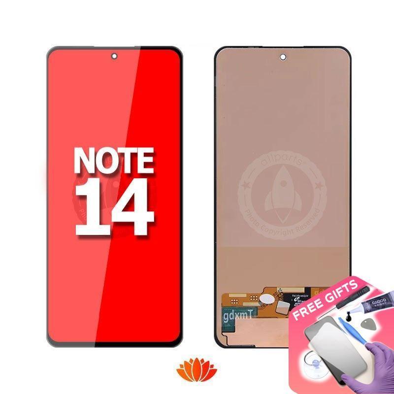 ALLPARTS INCELL AMOLED Display for Redmi Note 14 4G 5G LCD Touch Screen Replacement