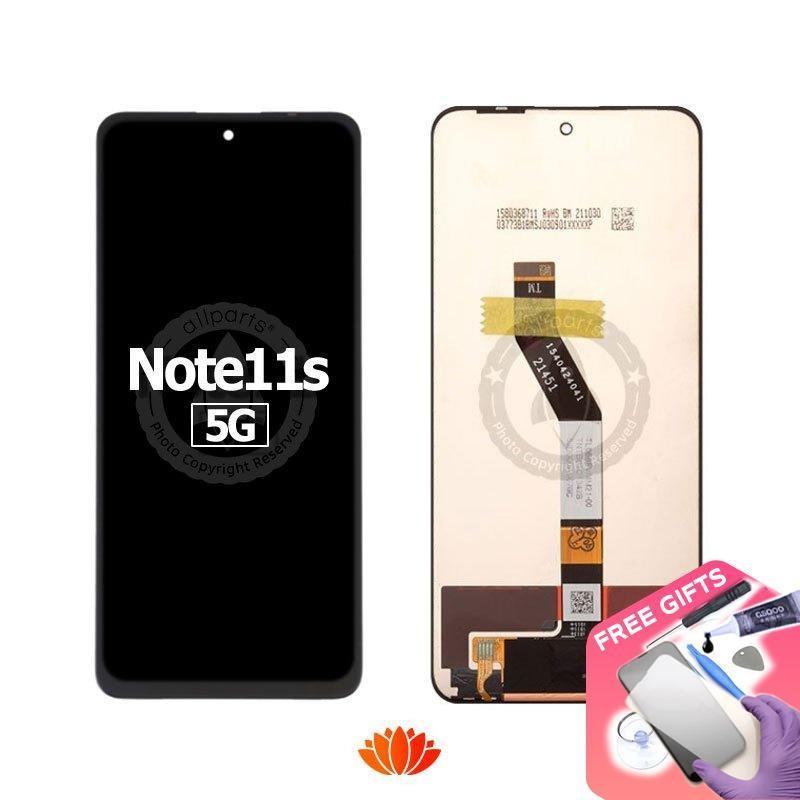 ALLPARTS Display for XIAOMI POCO M4 Pro 5G Redmi Note 11S 5G Note 11 5G LCD Touch Screen Digitizer Replacement 21091116AG, MZB0BGVIN