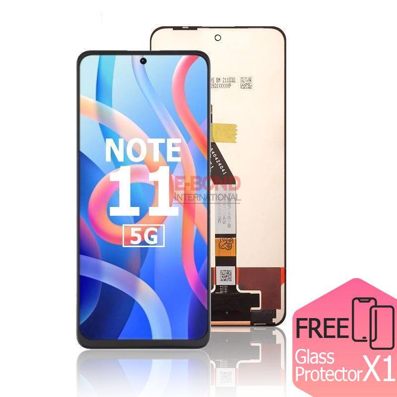 ALLPARTS Display for XIAOMI POCO M4 Pro 5G Redmi Note 11S 5G Note 11 5G LCD Touch Screen Digitizer Replacement 21091116AG, MZB0BGVIN