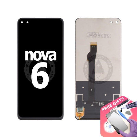ALLPARTS Display for HUAWEI Nova 6 LCD Touch Screen Digitizer Replacement WLZ-AL10, WLZ-TL10