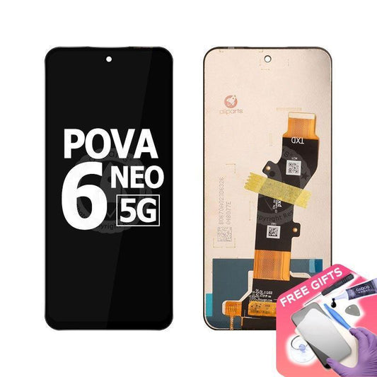 Allparts Display For Tecno Pova 6 Neo 5G Lcd Touch Screen Digitizer Replacement