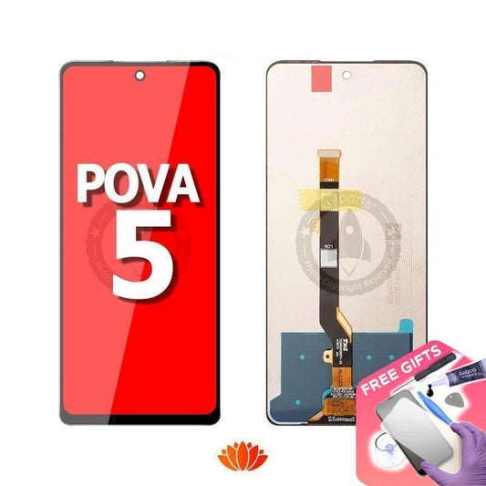 Display for Tecno Pova 5 LH7n LCD Touch Screen Digitizer Replacement