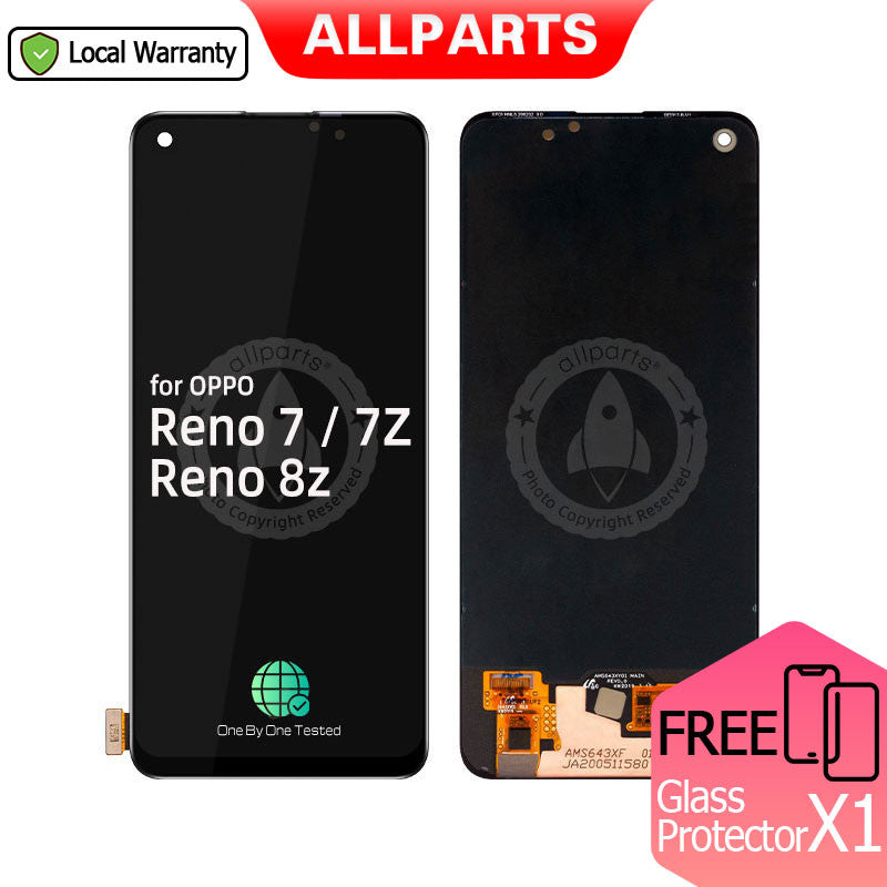 Display for OPPO Reno 7 7z 5G LCD Touch Screen Digitizer Replacement CPH2343 Reno 8z