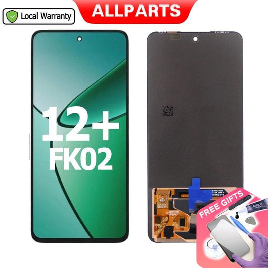 OLED Display for OPPO Realme 12+ 12 Plus LCD Touch Screen Replacement