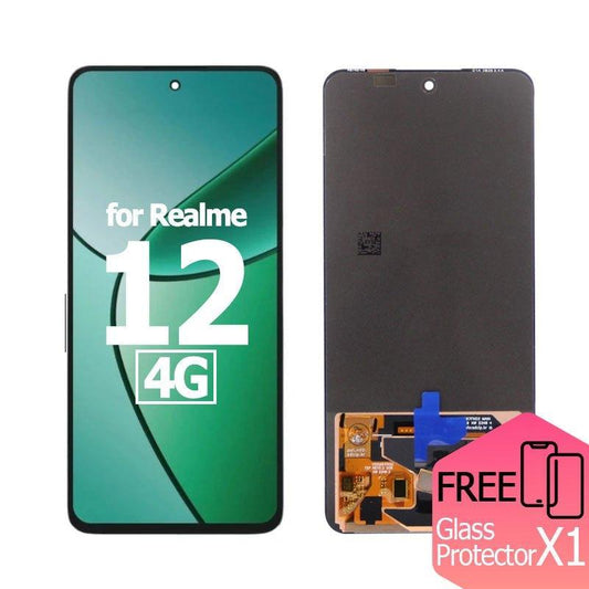 OLED Display for OPPO Realme 12 4G LCD Touch Screen Replacement
