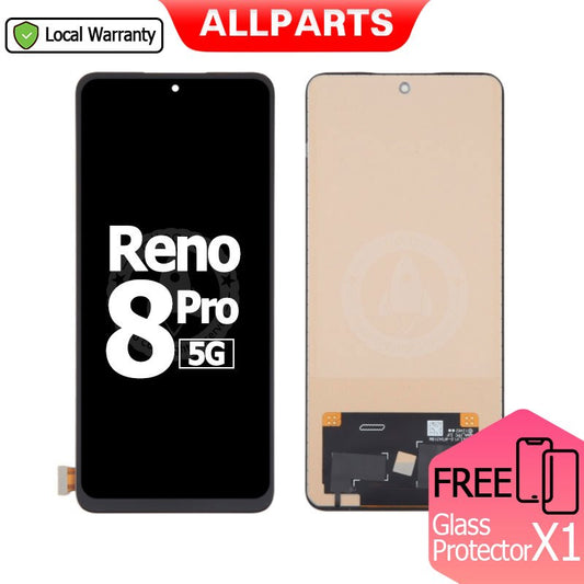 ALLPARTS INCELL Display for OPPO Reno8 Pro 5G Touch Screen Digitizer Replacement Reno 8 Pro CPH2357