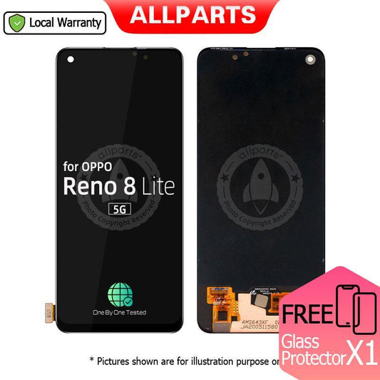 Display for OPPO Reno 8 Lite 5G LCD Touch Screen Digitizer Replacement