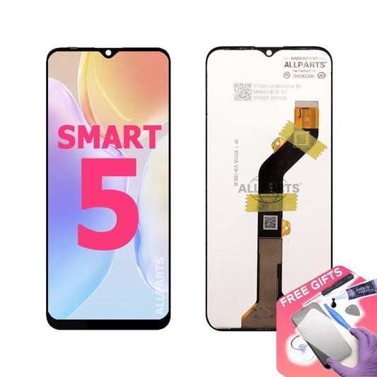 Display for Infinix Smart 5 X657c LCD Touch Screen Digitizer Replacement with Frame