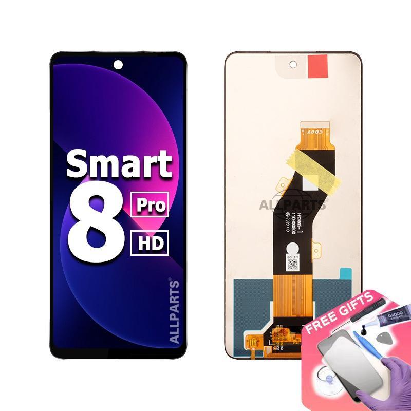 Display para sa INFINIX Smart 8 8HD 8Pro LCD Touch Screen Digitizer Replacement X6525