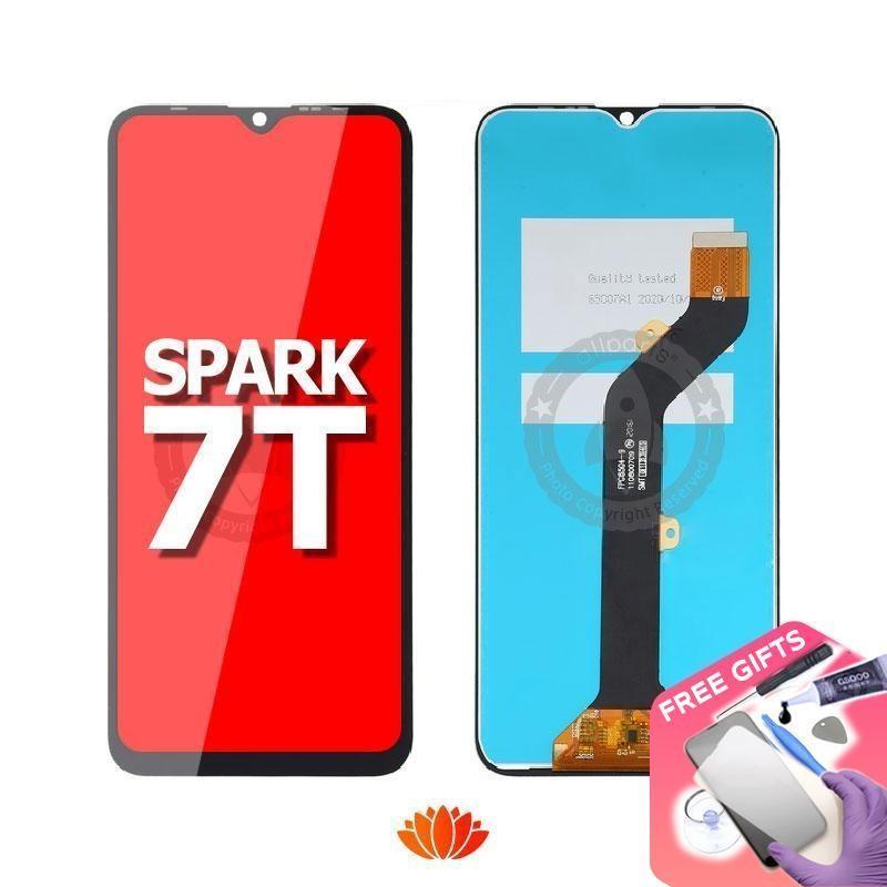Allparts Display For Tecno Spark 7 7T Lcd Touch Screen Digitizer Replacement Kf6p