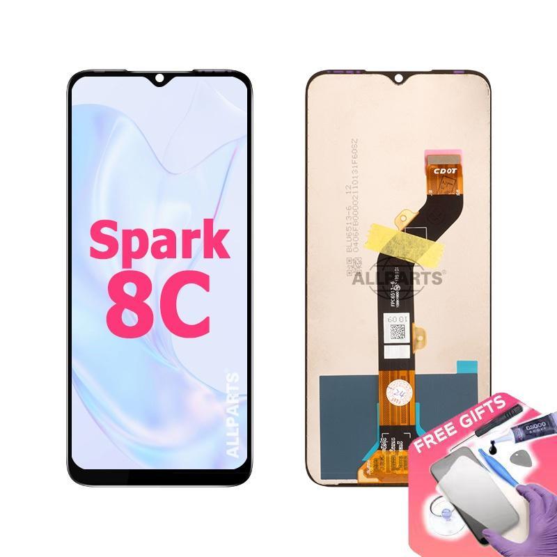 Display para sa Tecno SPARK GO 2022 KG5 LCD Touch Screen Digitizer Replacement with Frame