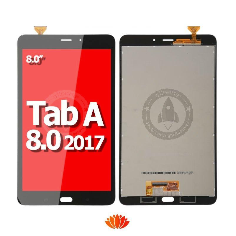 Allparts Front Screen Tablet Display Galaxy Tab A 8.0 2017 Lcd Touch Compatible With T380 Wi-Fi T385 4g/Lte
