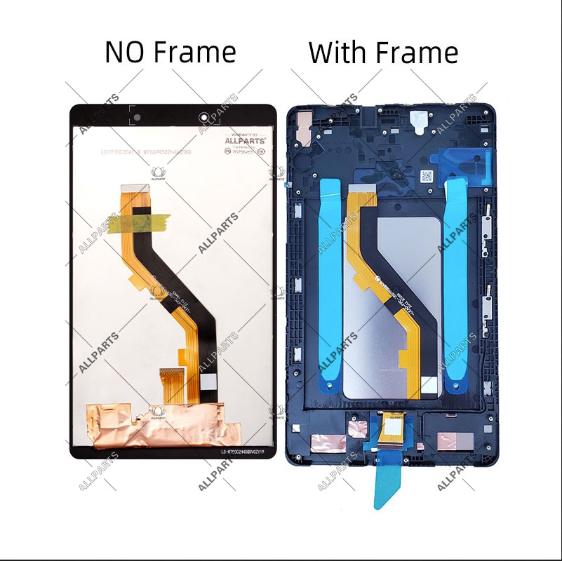 Allparts Display For Galaxy Tab A 8.0 2019 T290 T295 Lcd Touch Screen Replacement Lte Wifi Version