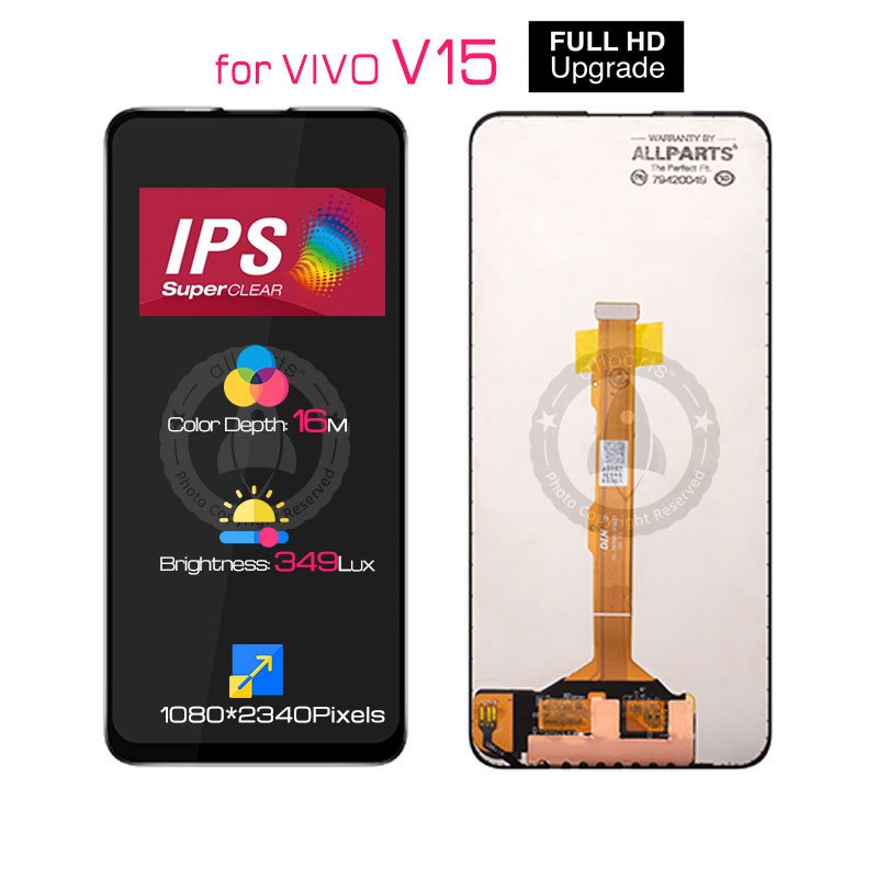Allparts Display For Vivo V15 V15pro / X27 Lcd Touch Screen Digitizer Replacement