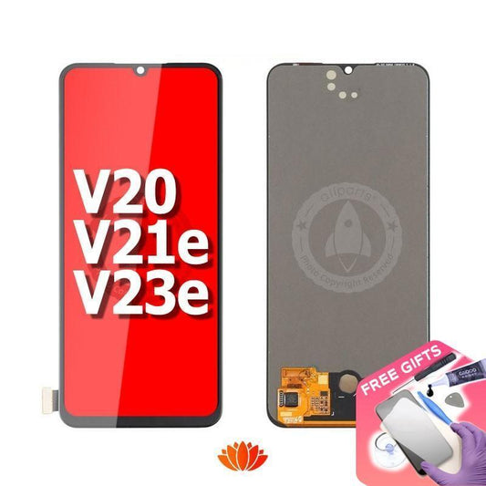 ALLPARTS Display for VIVO V20 / V21E / V21 4G (V2108) LCD Touch Screen Digitizer Replacement V23E 5G S10E