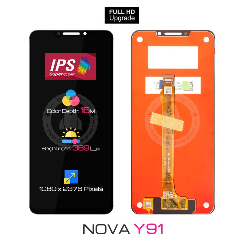 Display para sa HUAWEI NOVA Y91 LCD Touch Screen Digitizer Replacement STG-LX1, STG-LX2