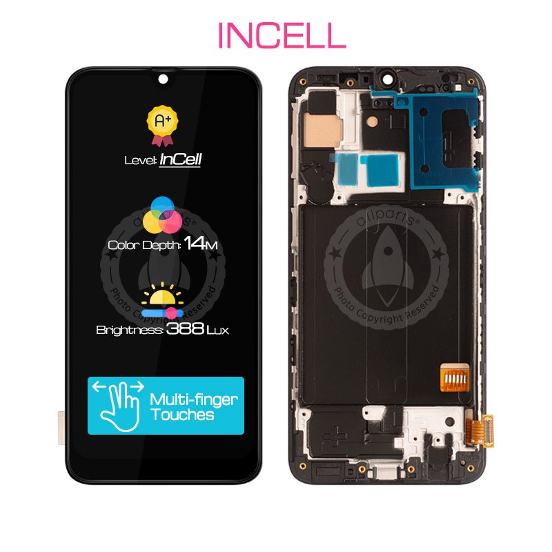 Display Para sa Galaxy A40 Lcd With frame Touch Screen Digitizer Replacement Sm-A405