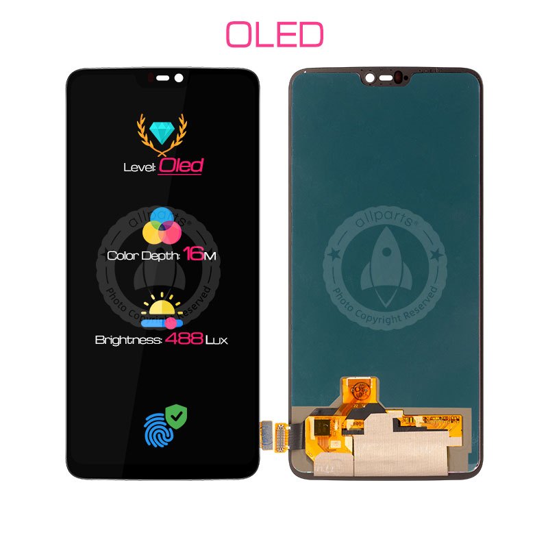 OLED Display Para sa OnePlus 6 Lcd Touch Screen Digitizer Replacement A6000 A6003