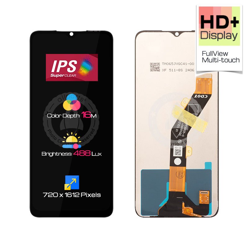 Display para sa iTel P55 5G LCD Touch Screen Digitizer Replacement p661n / p663l / p55t / p665l