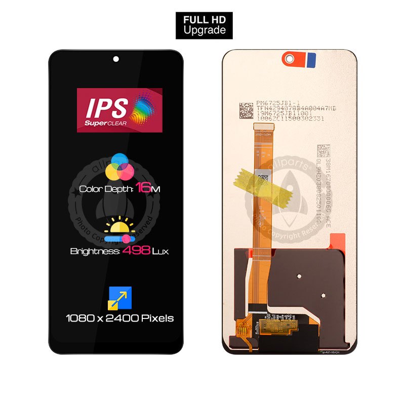 Display para sa OPPO Realme 10 Pro LCD Touch Screen Digitizer Replacement RMX3663, RMX3660, RMX3661
