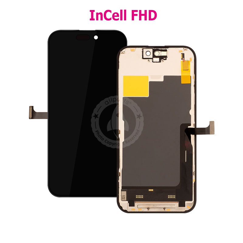 Allparts INCELL Display For 15 Pro Lcd Touch Screen Digitizer Replacement