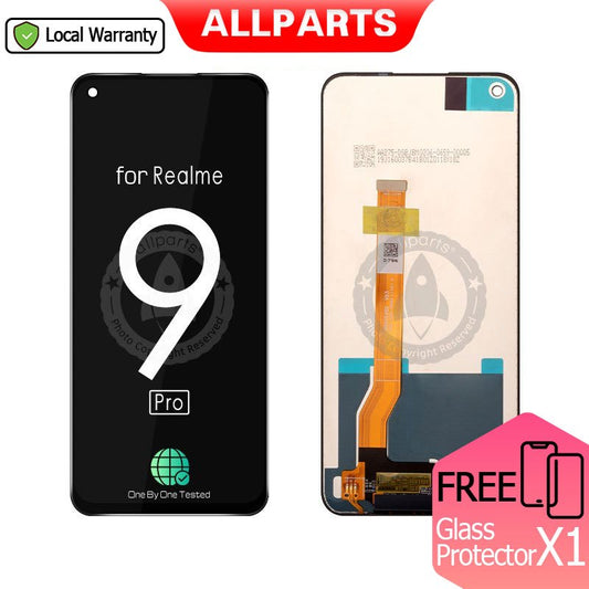 Allparts 6.6 Inch Display For Realme 9 Pro Lcd Touch Screen Digitizer Replacement