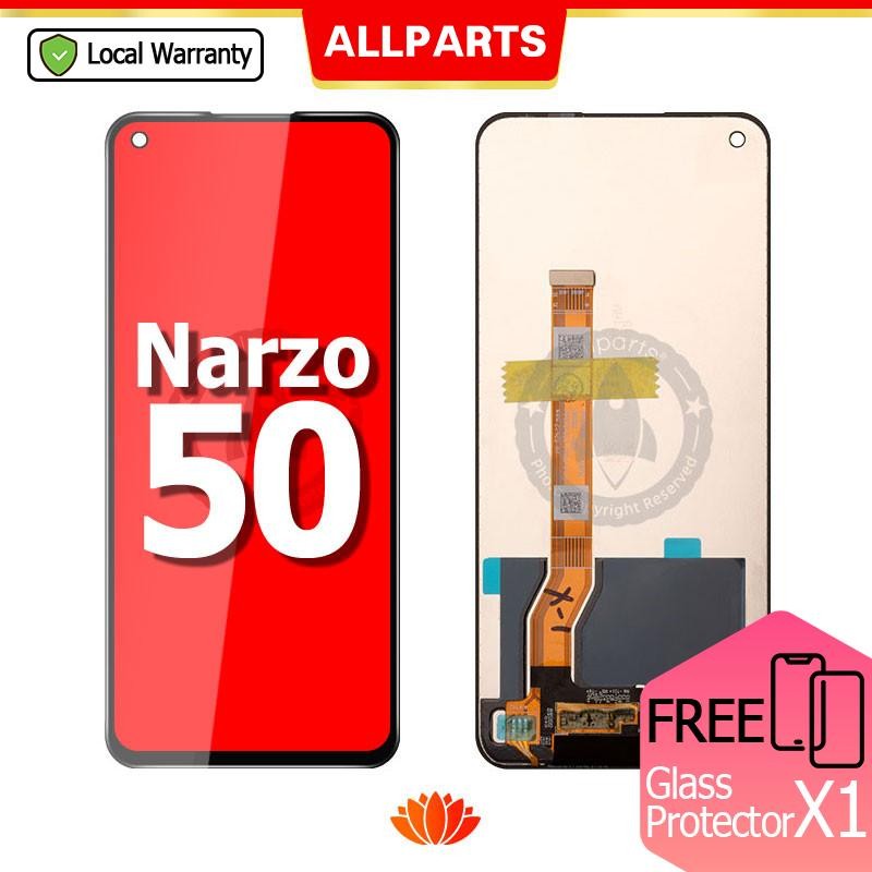 Allparts Display For Realme Narzo 50 Lcd Touch Screen Digitizer Replacement