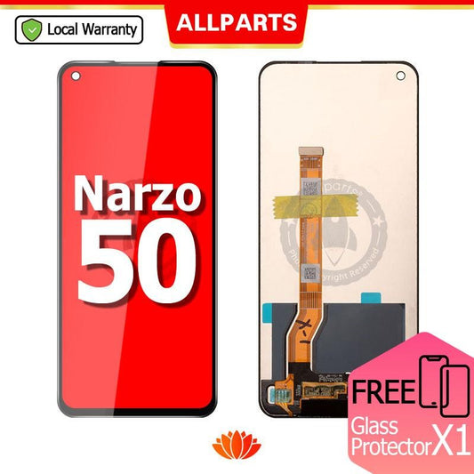 Allparts Display For Realme Narzo 50 Lcd Touch Screen Digitizer Replacement