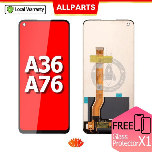 Allparts Display For Oppo A36 A76 Lcd Touch Screen Digitizer Replacement